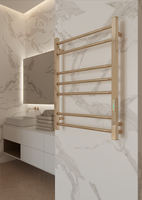 ELNA LUXUSOWY Grzejnik łazienkowy elektryczny Classic Lux 7 GOLD