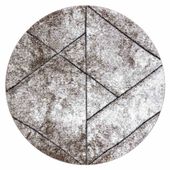 RUG/LU/VERS/WALL/BROWN/R160
