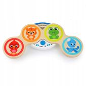 Bębenek zabawka muzyczna Baby Einstein drewniana perkusja, bębenki dotykowe