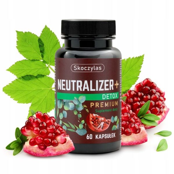 Neutralizer +DETOX Premium SKOCZYLAS Astaksantyna Resweratrol Beta-glukan zdjęcie 2