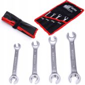 KLUCZE DO PRZEWODÓW HAMULCOWYCH OTWARTE ZESTAW 4el 8 10 11 12 13 14 15 17