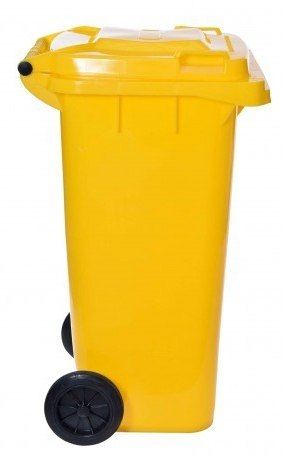 Komplet pojemników na odpady 120l cztery kolory zdjęcie 11