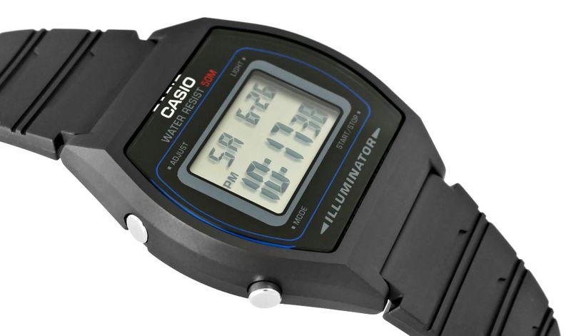 Zegarek Męski CASIO W-202-1AVEF Unisex CASIO zdjęcie 3