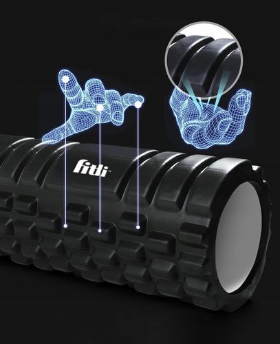 WAŁEK DO MASAŻU PLECÓW NÓG ROLER DO MASAŻU ROLOWANIA ROLLER MASAŻER 45cm na Arena.pl