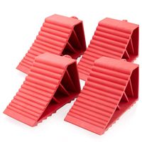 19299 Zestaw gumowych klinów hamulcowych pod koła gumowe kliny z rączk