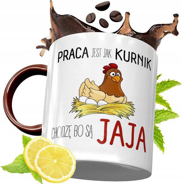 Kubek Bordowy Zabawny Na Urodziny Prezent Z Nadrukiem Ze Zdjęciem zdjęcie 1