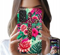 ETUI DO SAMSUNG GALAXY A33 5G - KRZYŻ, RÓŻA CHRZEŚCIJAŃSTWO JEZUS PLECKI