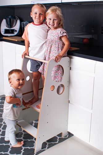 Kitchen Helper/Pomocnik kuchenny biały MDF BKM+ na Arena.pl