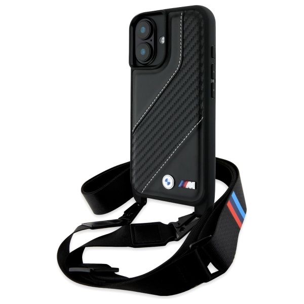 Etui BMW do iPhone 16 6.1"", Czarny zdjęcie 1