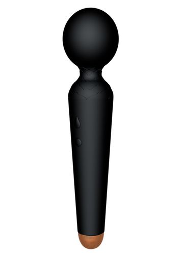 Masażer Silikonowy Power Wand Czarny na Arena.pl