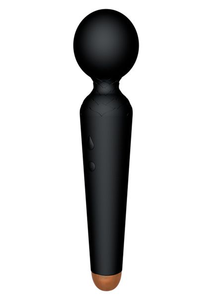 Masażer Silikonowy Power Wand Czarny zdjęcie 2