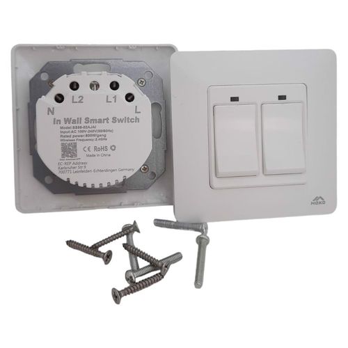 Inteligentny Przełącznik Ścienny WiFi 2prz. 2szt na Arena.pl