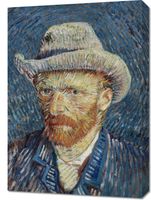 Obraz 50x70cm  Self-Portrait 2, Van Gogh Vintage do Salonu