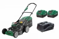 STALCO KOSIARKA AKUMULATOROWA ZESTAW 2X AKU + ŁAD