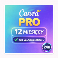 Canva PRO | 12 miesięcy | Aktywacja na Twoim koncie | Konto prywatne | PL