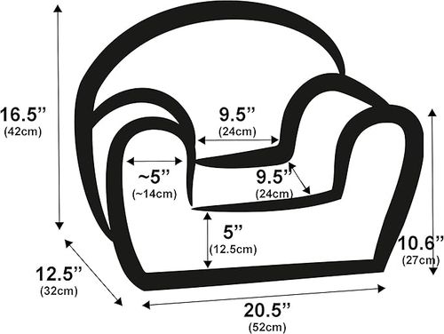 fotelik dla dziecka Kotek z sercem na Arena.pl