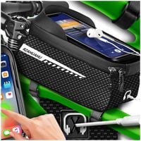 SAKWA ROWEROWA WODOODPORNA UCHWYT ETUI NA TELEFON TORBA NA RAMĘ SASZETKA