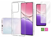 Etui silikonowe do OPPO A5 PRO 5G case obudowa plecki 2mm + szkło na ekran