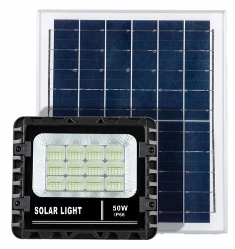 LAMPA SOLARNA 50W HALOGEN LED OSOBNY PANEL PREMIUM na Arena.pl