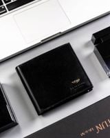 Elegancki portfel meski ze skory naturalnej