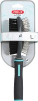 zolux anah szczotka dla psa dwustronna l