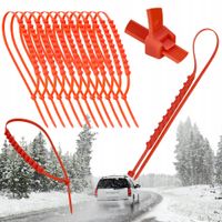 Łańcuchy opaski śniegowe na opony 10 sztuk kraft&dele KD5931