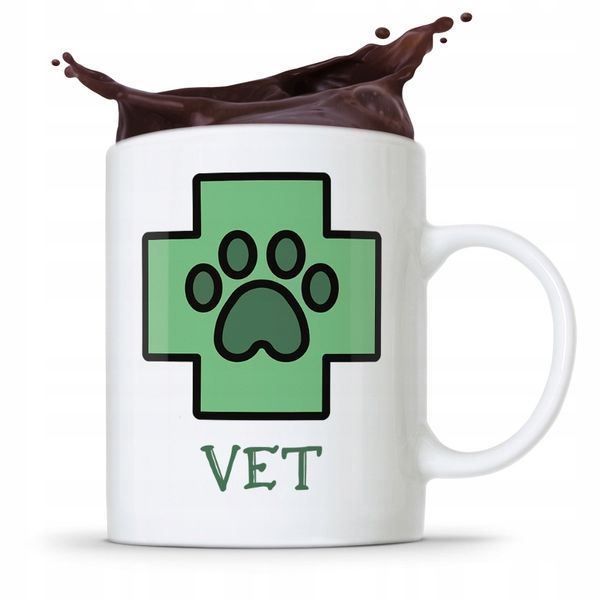 Kubek Dla Weterynarza Vet Prezent Z Nadrukiem Ze Zdjęciem zdjęcie 1