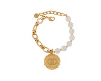 bransoletka z opali z zawieszką z kółkami (b23/jes/63/1au)