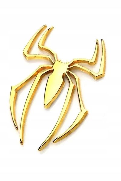 Emblemat 3D Spider Man Pająk Tuning Chrom Tuning zdjęcie 3