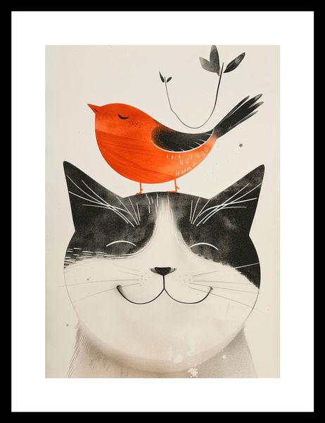 Plakat 21x29,7cm Pyzaty Przyjaciel zdjęcie 3