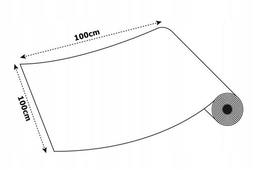 Folia Samoprzylepna Meblowa PCV Przezroczysta Ochronna Na Stół Książki na Arena.pl