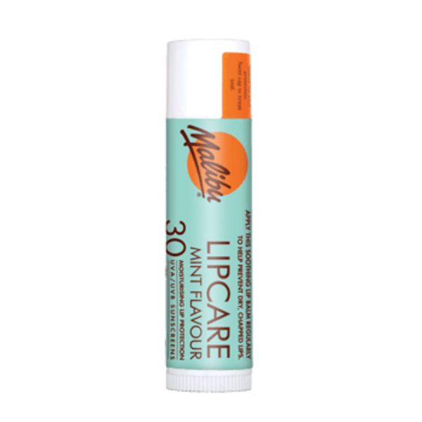 Malibu Lip Care Mint Flavour Pomadka SPF30 zdjęcie 1