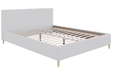 Łóżko tapicerowane Leonardo 120x200 stelaż nóżki na Arena.pl