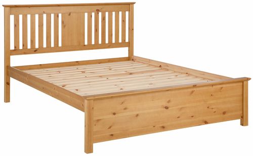 Proste, sosnowe łóżko 140x200 cm na Arena.pl