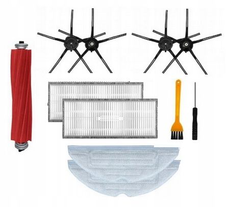 ZESTAW SZCZOTKI FILTRY MOPY DO ROBOROCK S7 / S7 MAXV / S7 MAX ULTRA na Arena.pl