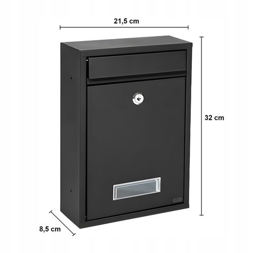 Skrzynka na Listy Pocztowa Pocztę Gazetę Tuba WIZJER Nowoczesna do Domu XL na Arena.pl