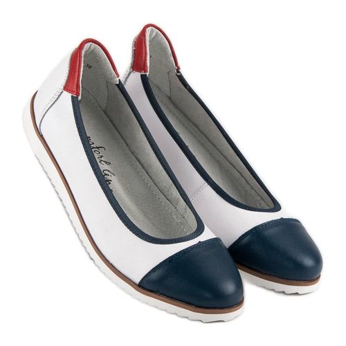 Skórzane baleriny r.41 na Arena.pl