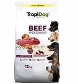 TROPIDOG Beef 12kg Adult Medium Large Breeds
