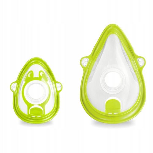 NEBULIZATOR ZESTAW DO NEBULIZACJI INHALACJI 2 MASKI NOVAMA FAMILINO RF8 EVO na Arena.pl
