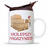 Kubek Prezent Dla Magazyniera Najlepszy Magazynier Z Nadrukiem Ze Zdjęciem