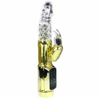 baile gold prince rabbit - wielofunkcyjny model rotacyjny, złoty, 23 cm