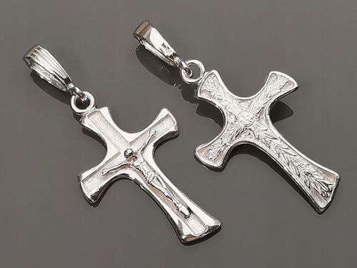 SREBRNY KRZYŻYK z JEZUSEM KRZYŻYK z PASYJKĄ na Arena.pl