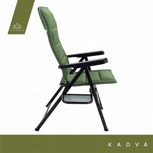 Krzesło turystyczne KADVA CAMPchair 3.0 zielony OS Aluminiowa Rama na Arena.pl