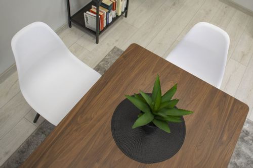 Krzesło OSAKA białe / nogi czarne x 2 na Arena.pl