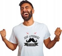 Koszulka z nadrukiem dla dziadka DZIEŃ DZIADKA