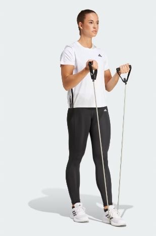 ADIDAS Train Essentials 3-Stripes Workout Tee L zdjęcie 3