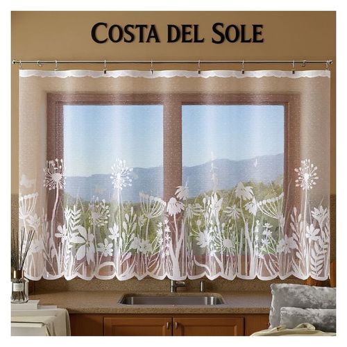 Firanka Ennet wysokość 130 cm DomoweTekstylia | WN248E 130 na Arena.pl