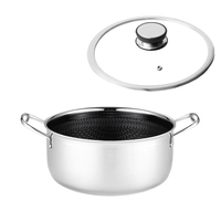 Profesjonalny garnek Mitsu 2,8 L 20 cm z pokrywką Plaster miodu Na indukcje