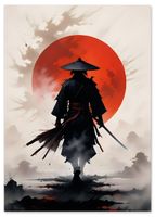 Plakat plakaty japońskie samuraj 29,7x42 cm A3
