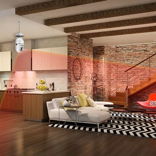 KAMERA ŻARÓWKA OBROTOWA IP WIFI W ŻARÓWCE 360 na Arena.pl